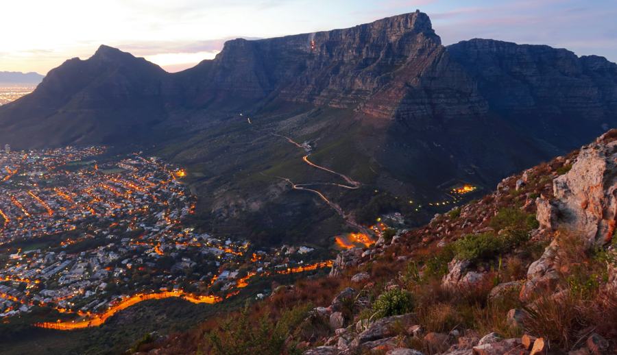Cape Town scenery for a private Cape Noir itinerary